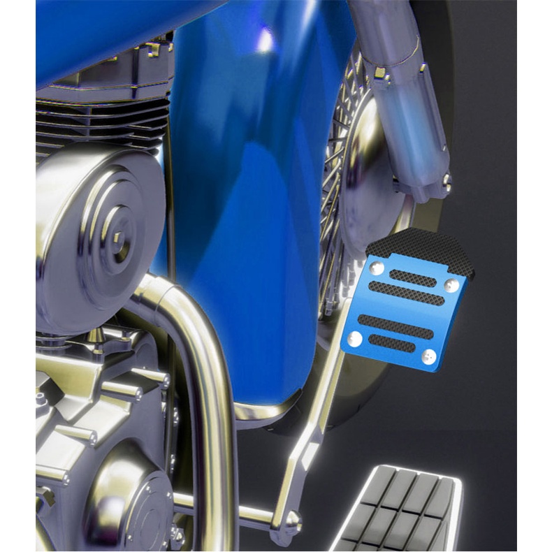 Bàn Đạp Xe Máy Bằng Thép Không Gỉ 3 Màu Sắc Chất Lượng Cao