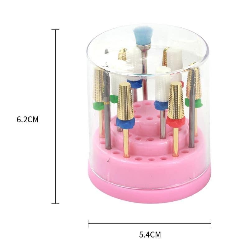 Phụ kiện cắm đầu mài - Hộp bảo quản đầu mài MaiAnhNails