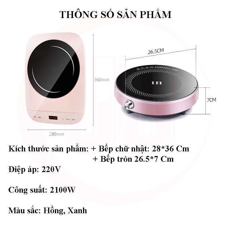 Bếp Điện Từ Kalas [HÀNG CAO CẤP], Bếp từ đơn thế hệ mới Bếp từ công suất lớn 2100W