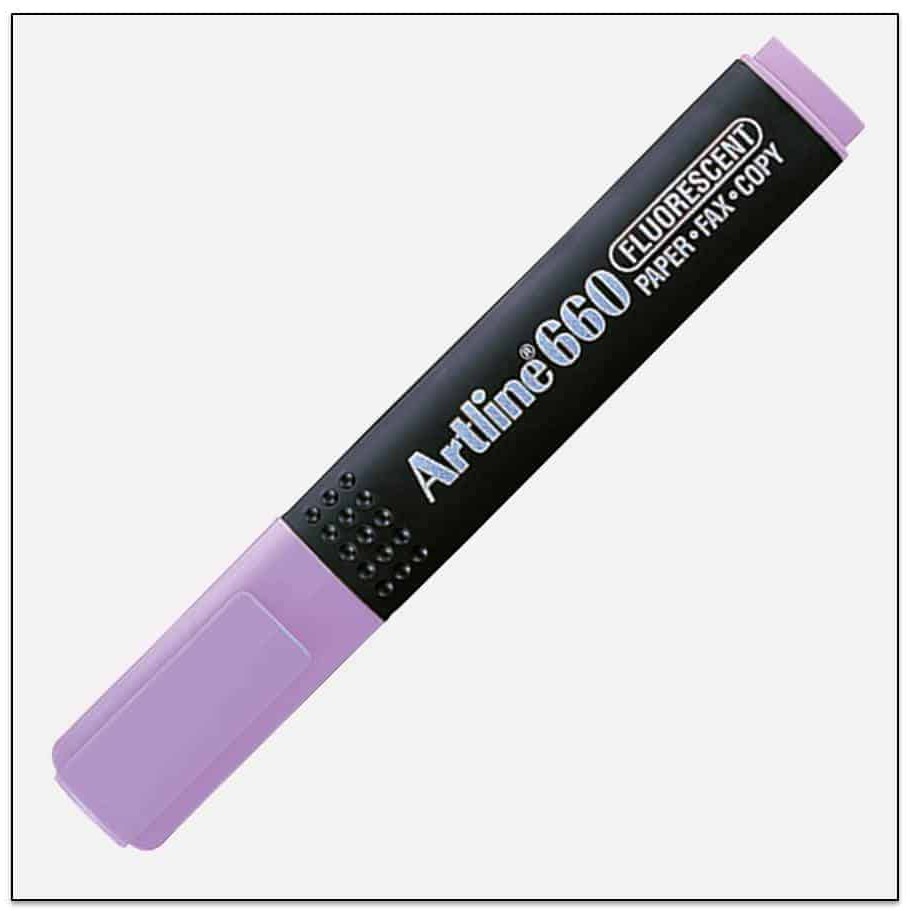 Bút đánh dấu Artline EK-660 - Màu tím (Purple)