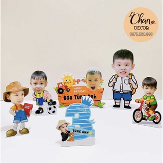 Hình Chibi Dựa Số Tuổi Sinh Nhật Cho Bé
