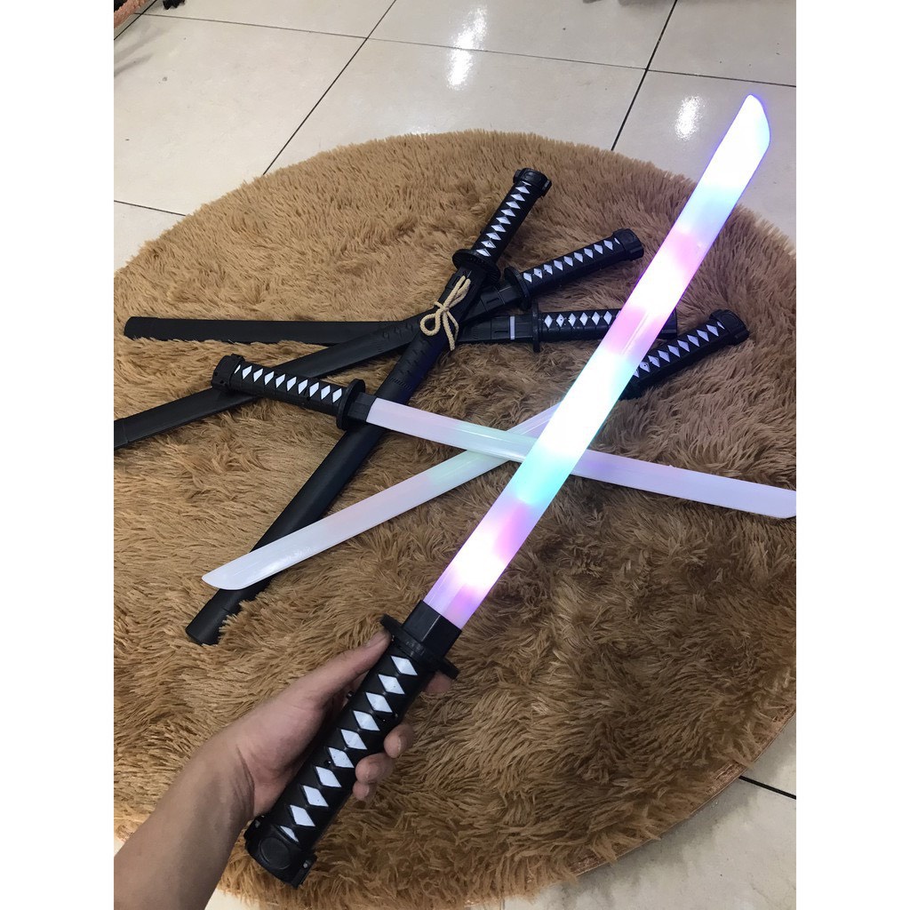 Kiếm Phát Sáng Katana 68 Cm - Kiếm Ánh Sáng - Đồ chơi kiếm nhựa Katana Nhật bản