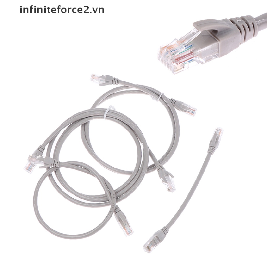 Dây Cáp Mạng 2 Chấu Cat6e Rj45 0.2m-1.5m