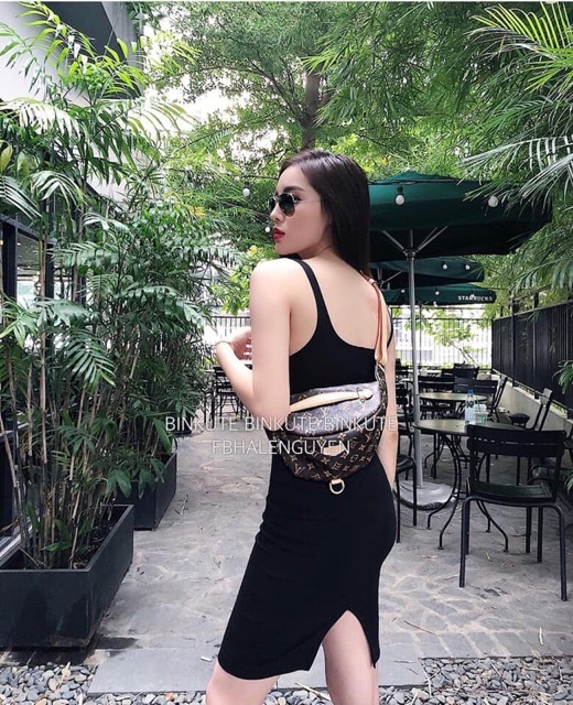 Váy body Zara Auth 2 màu đen, hồng S