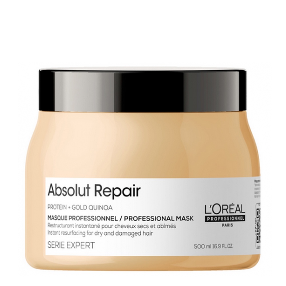 Hấp Dầu Phục Hồi Tóc Hư Tổn Cao Cấp LOREAL - SERIE EXPERT ABSOLUT REPAIR 500ml (L'Oreal)