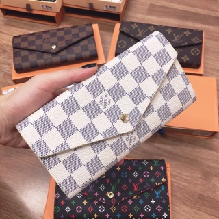 Ví Lv cúc nắp gập Fullbox