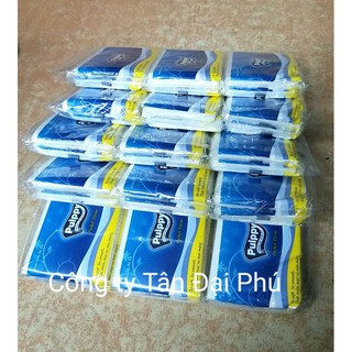 Combo 5 bịch khăn giấy bỏ túi Pulppy ( 1 bịch 6 gói ví)