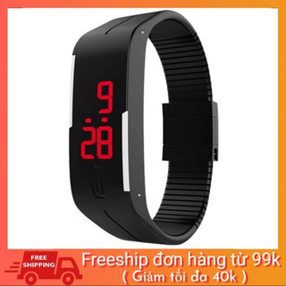 [SALE NGÀY CUỐI] Đồng hồ đèn led thể thao dây silicon chống nước TJ8