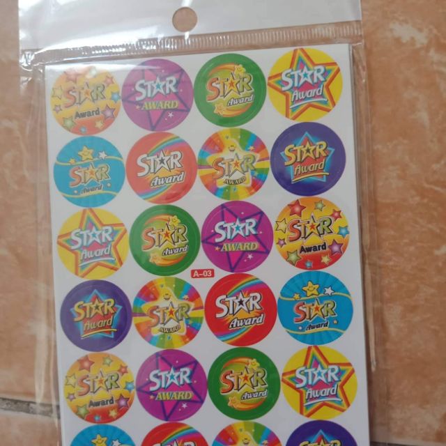 Stiker lời khen.