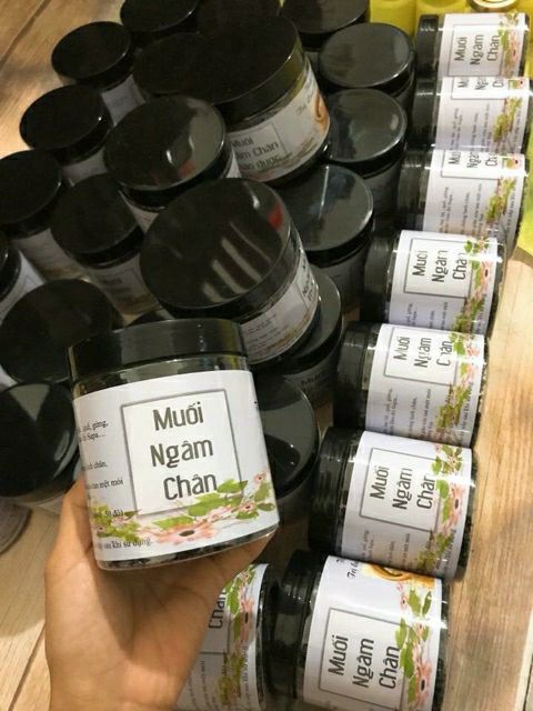 Muối ngâm chân hand made