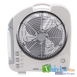 quạt tích điện đa năng sunca sf-292b