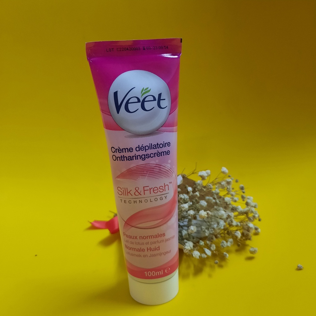 Kem Tẩy Lông Veet 100ml Giúp Tẩy Lông Hiệu Quả Và An Toàn Cho Da