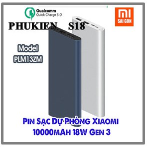 Sạc dự phòng Xiaomi/Redmi 10000mAh/20000mAh Gen 3 Bản Sạc Nhanh 2019 – Xiaomi Mi 18W Fast Charge Power Bank chính hãng | BigBuy360 - bigbuy360.vn