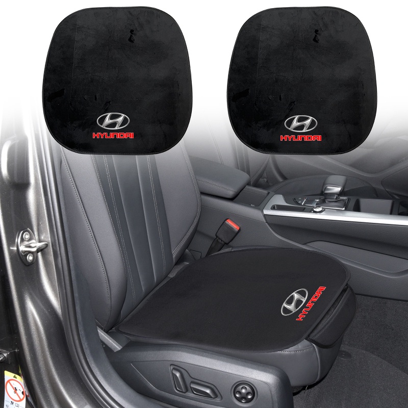 Set 1 / 3 Đệm Lót Ghế Ngồi Xe Hơi Bằng Lụa Lạnh Thoáng Khí Chống Trượt