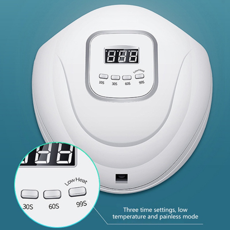 Máy Hong Khô Móng Tay Bằng Tia UV 120W Có Cảm Biến Hồng Ngoại Chuyên Nghiệp