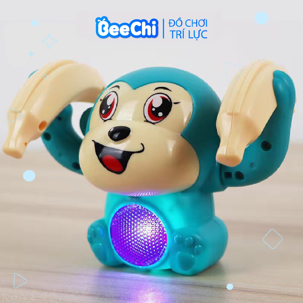 Đồ Chơi Khỉ Nhào Lộn Giải Trí Cho Trẻ Sơ Sinh Và Trẻ Nhỏ - Khỉ Con Nhào Lộn Đáng Yêu