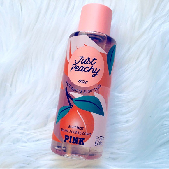 [𝐅𝐞𝐦𝐦𝐢𝐞💝] Xịt thơm toàn thân PINK Victoria Secret Just Peachy