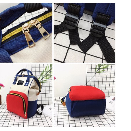 Balo bỉm sữa cho mẹ và bé nhiều ngăn tiện dụng