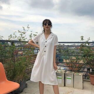 Váy sơ mi dáng suông cực xinh