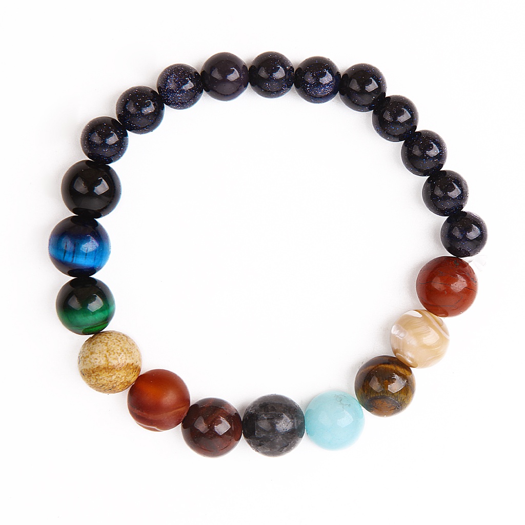 Vòng Tay Chuỗi Hạt Hình Các Hành Tinh Hệ Mặt Trời