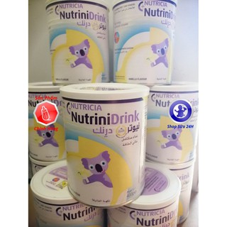 [HSD 12/2023] Sữa NUTRINIDRINK 400g vị vani