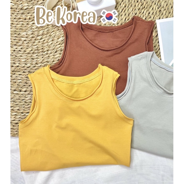 Áo ba lỗ sát nách BLT - BE KOREA cho bé trai,bé gái từ 7-33KG