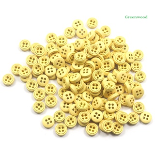 Bộ 100 Nút Gỗ Nhiều Màu Sắc