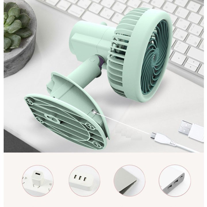 Quạt Điều Hòa Phun Sương Làm Mát Tạo Độ Ẩm Trong Phòng