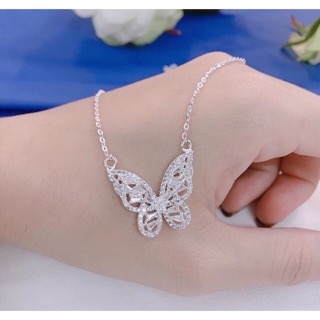 Dây Chuyền Nữ Mặt Bươm Bướm 🦋 | Dây Chuyền Bạc Nữ CPJ888 Mới