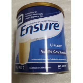 Sữa Ensure Đức 400g Hương Vanilla