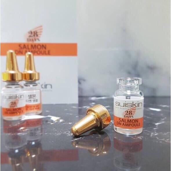 Serum trắng da Suiskin Salmon DN Ampoule Hàn Quốc (28 lọ)