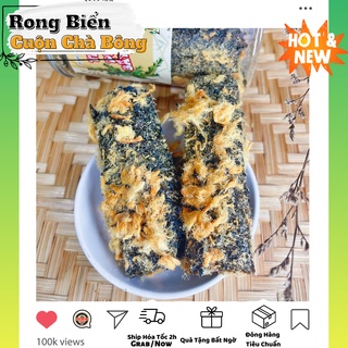 Rong biển cuộn mè chà bông giòn 150gr
