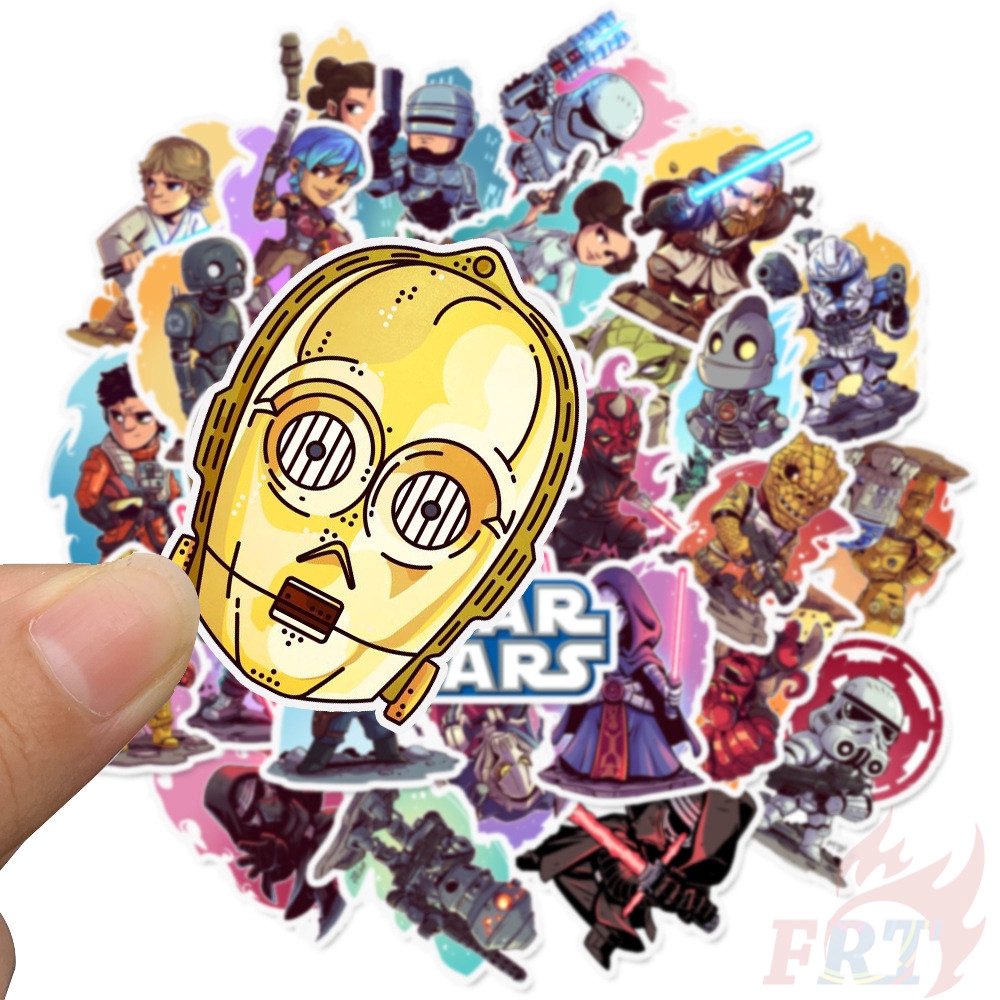 ❉ Star Wars Series 01 Stickers ❉ 50Pcs/Set Movie Cartoon DIY Fashion Mixed Doodle Decals Stickers