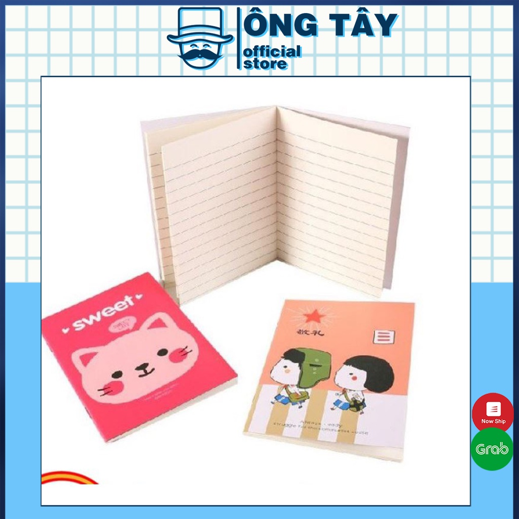 Sổ tay cute ghi chép kế hoạch, công thức, từ vựng - Sổ tay mini, 20 trang