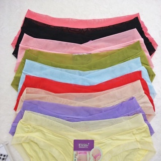 Combo 10 quần lót bầu chất cotton cạp von mã 6915#