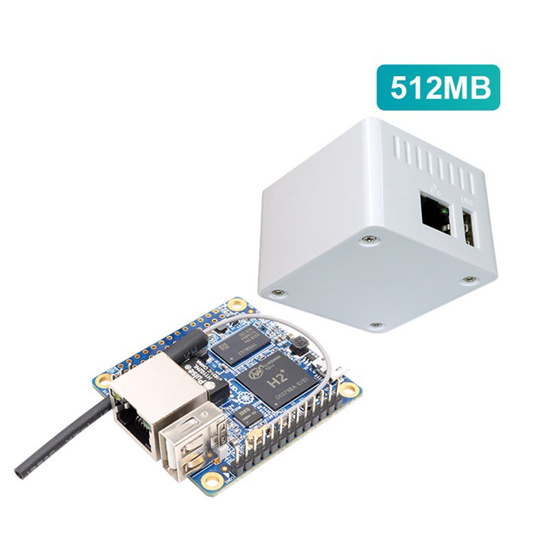 Bảng Mạch Phát Triển Màu Trắng + Vỏ Bảo Vệ Cho Orange Pi Zero Lts 512mb Ốp