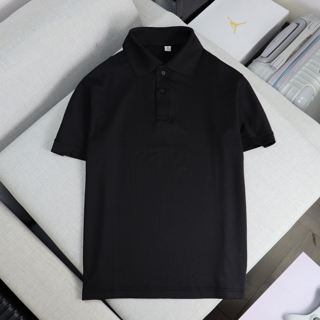 Áo polo nam form rộng co giãn cao cấp đẹp có cổ màu trắng,đen thời trang MURADFASHION APL16