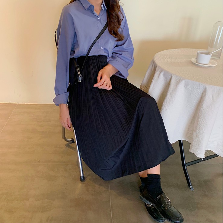 | CHÂN VÁY DÀI XOÈ TRƠN SOLID LI NHỎ | BigBuy360 - bigbuy360.vn