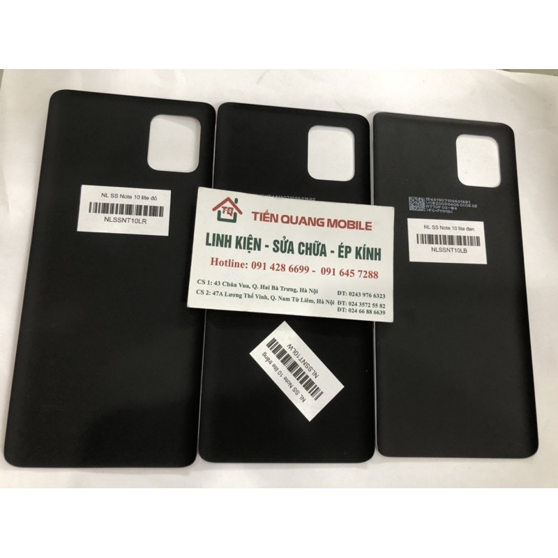 Nắp lưng Samsung Note 10 Lite