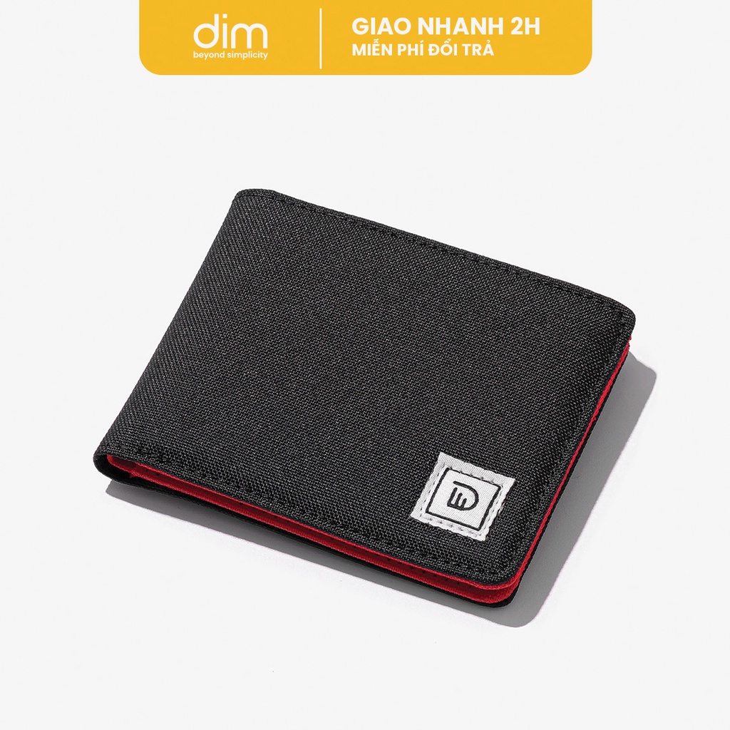 Ví vải gập đôi unisex DIM Basic Wallet 2 - Ngang (Ngăn đựng hình)