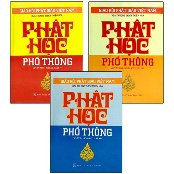 Sách - Phật Học Phổ Thông - Trọn Bộ 3 Tập