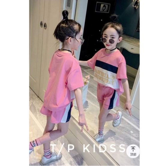 Bộ cotton cho bé gái