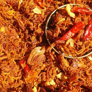 Khô Heo Cháy Tỏi - Lon 150gr