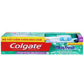 Kem đánh răng Colgate MaxFresh tinh dầu bạc hà 230g