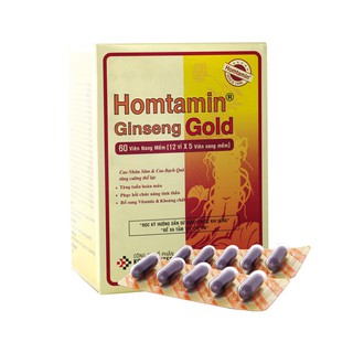 Homtamin ginseng Gold - Sâm Hàn Quốc xịn