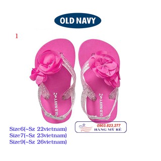 Giày Sandal Old Navy bé gái (Hàng Mỹ xách tay)