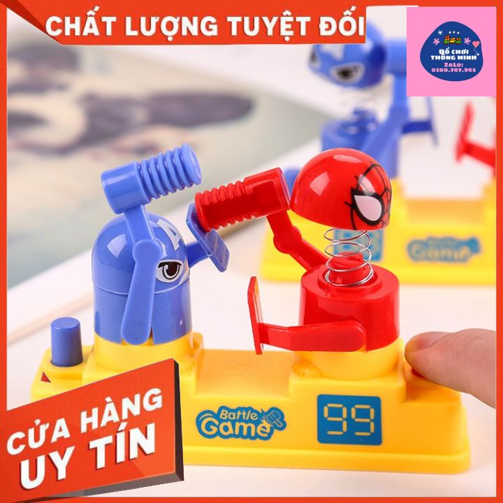 Trò Chơi 2 chú bé Gõ Đầu Nhau - Đồ Chơi Đối Kháng Vui Vẻ