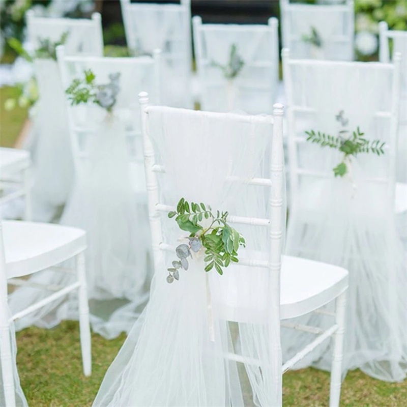 Cuộn Vải Tuyn 25 Yard Trải Bàn Trang Trí Đa Ứng Dụng