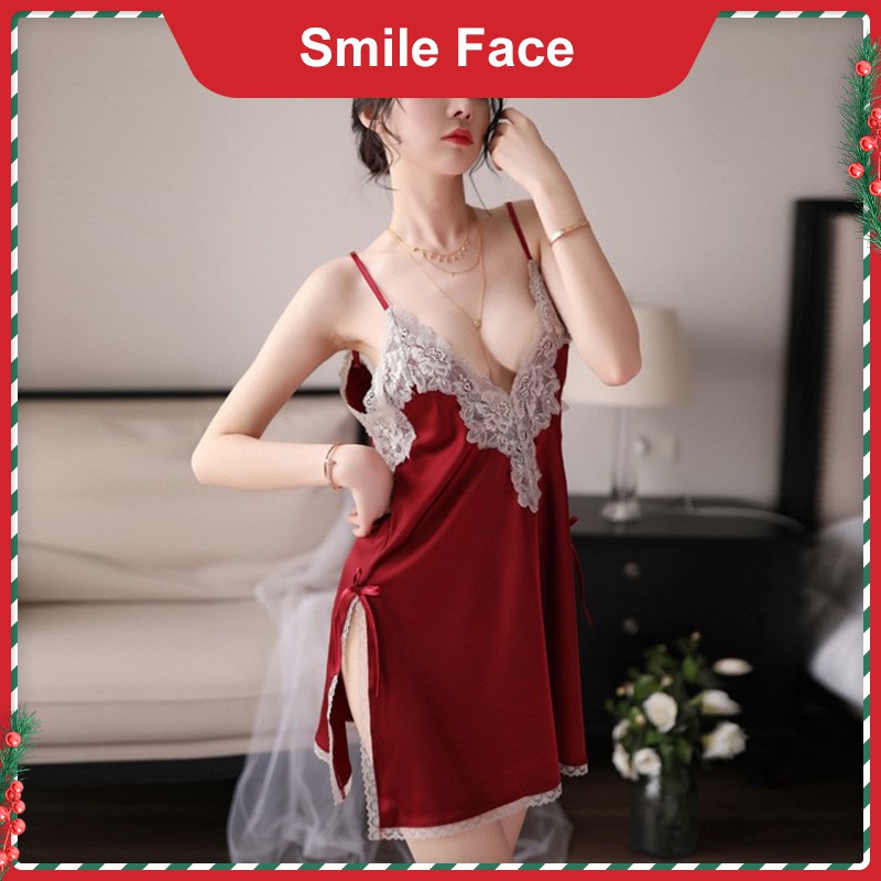 Đầm Ngủ Phối Ren Gợi Cảm Cho Nữ
