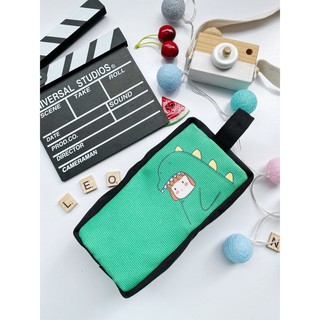Bóp viết vải cô gái khủng long